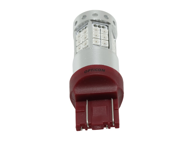 Żarówka Led W21/5W T20 7443 42x SMD3030 12V Czerwony CANBUS PREMIUM Żarówka Led W21/5W T20 7443 42x SMD3030 12V Czerwony CANBUS PREMIUM
